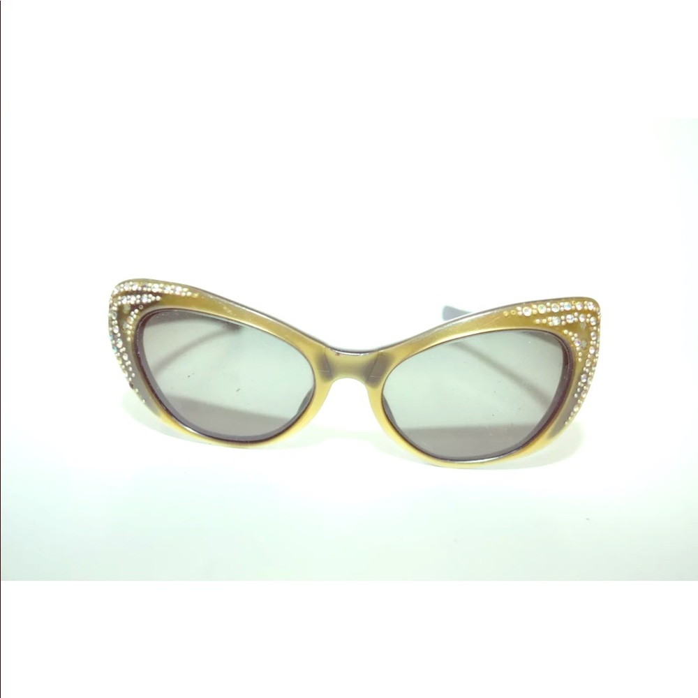 1950s Cateye Rhinestone Sunglasses
